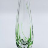 Vicke Lindstrand Glass Vase by Kosta 1960s