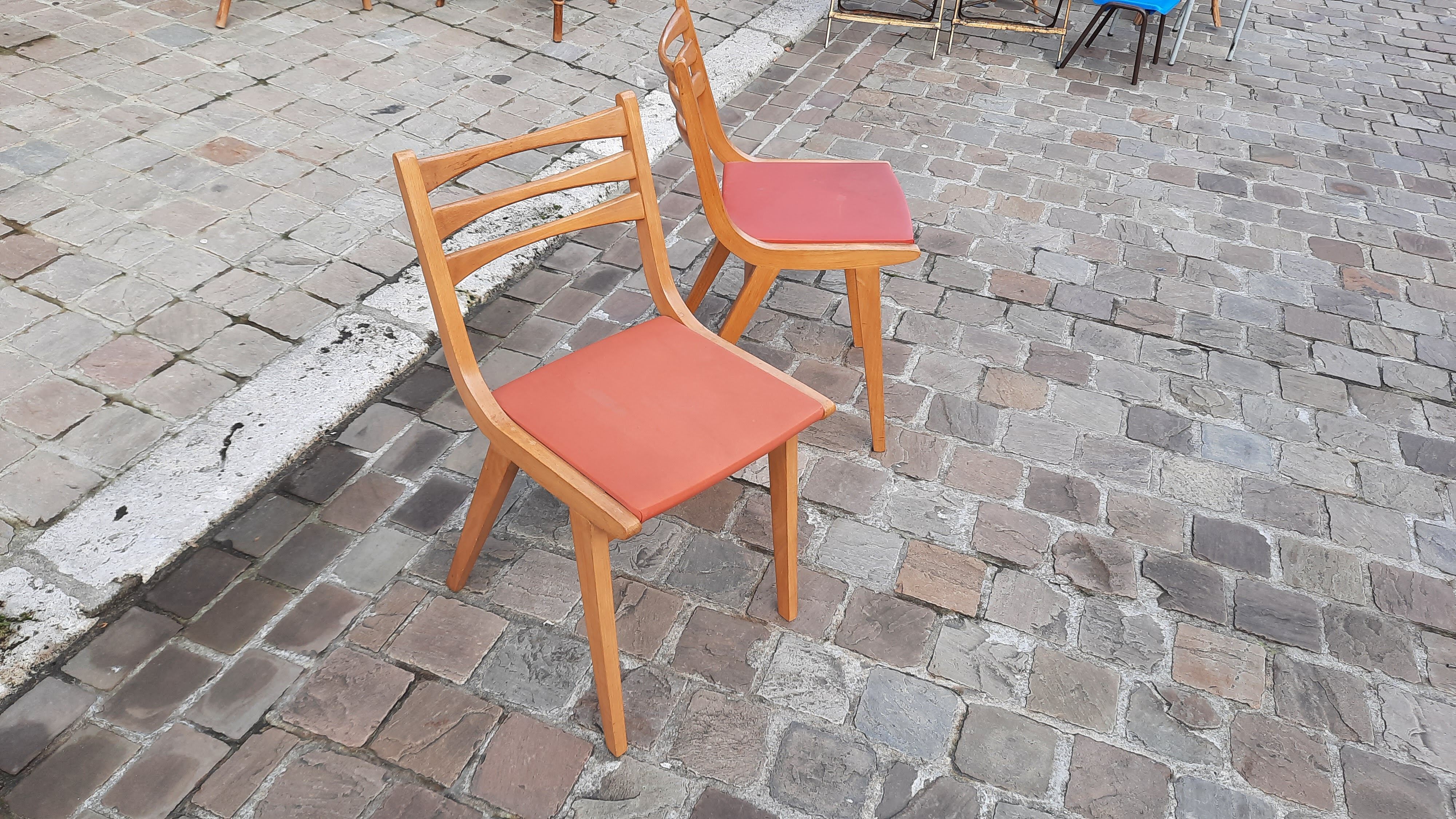 Vinatge compass chairs