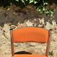 Ensemble 3 chaises acier chromé avec 1 tabouret 70’s