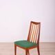 Fabric and Teak Dining Chairs by Leslie Dandy for G-Plan, 1960s, Set of 4