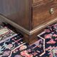 19th-century English mahogany commode