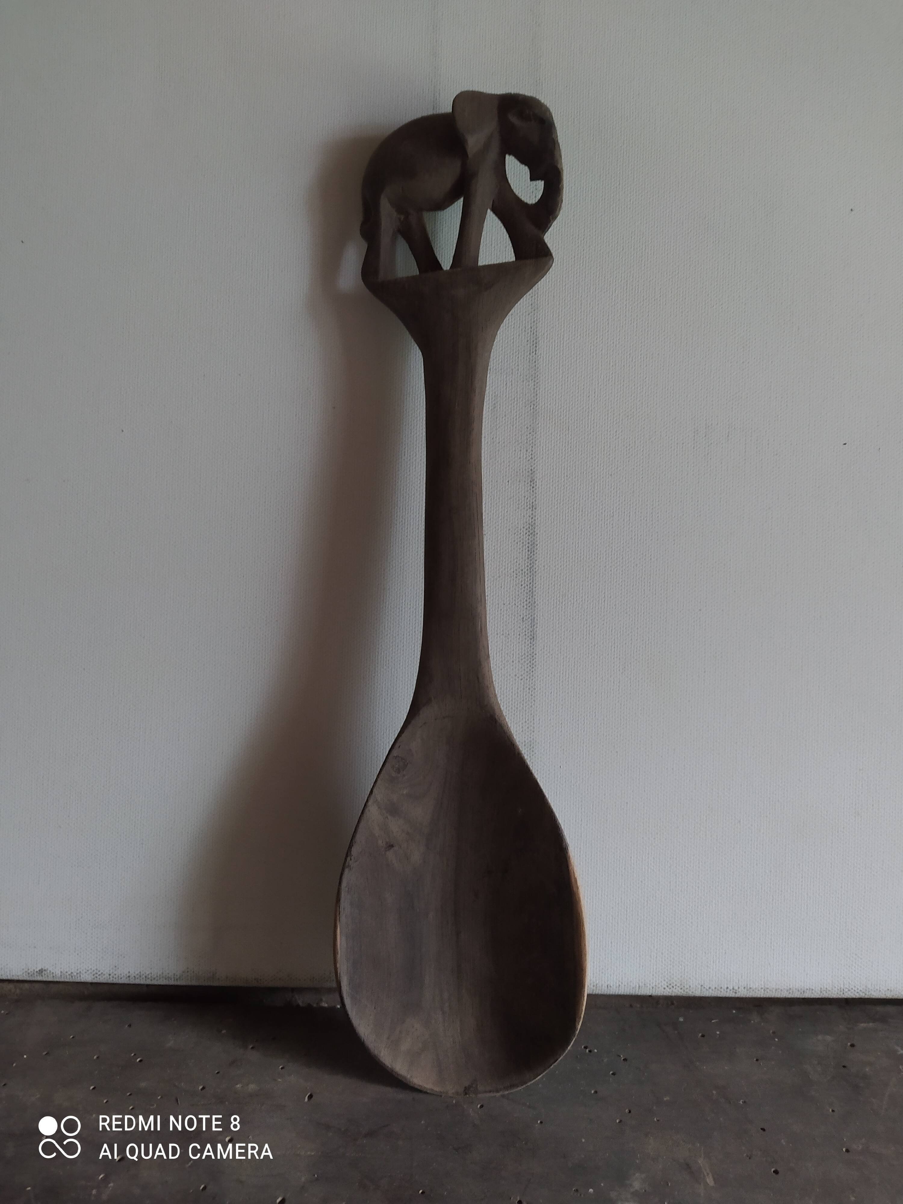 Fancy wooden spoon