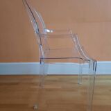 Pair of Louis Ghost Chairs, design Philippe Starck, Kartell edition