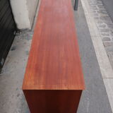 Teak sideboard sliding doors from the 60s