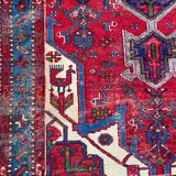 Ancient Persian carpet Hamadan handmade 108x192 cm