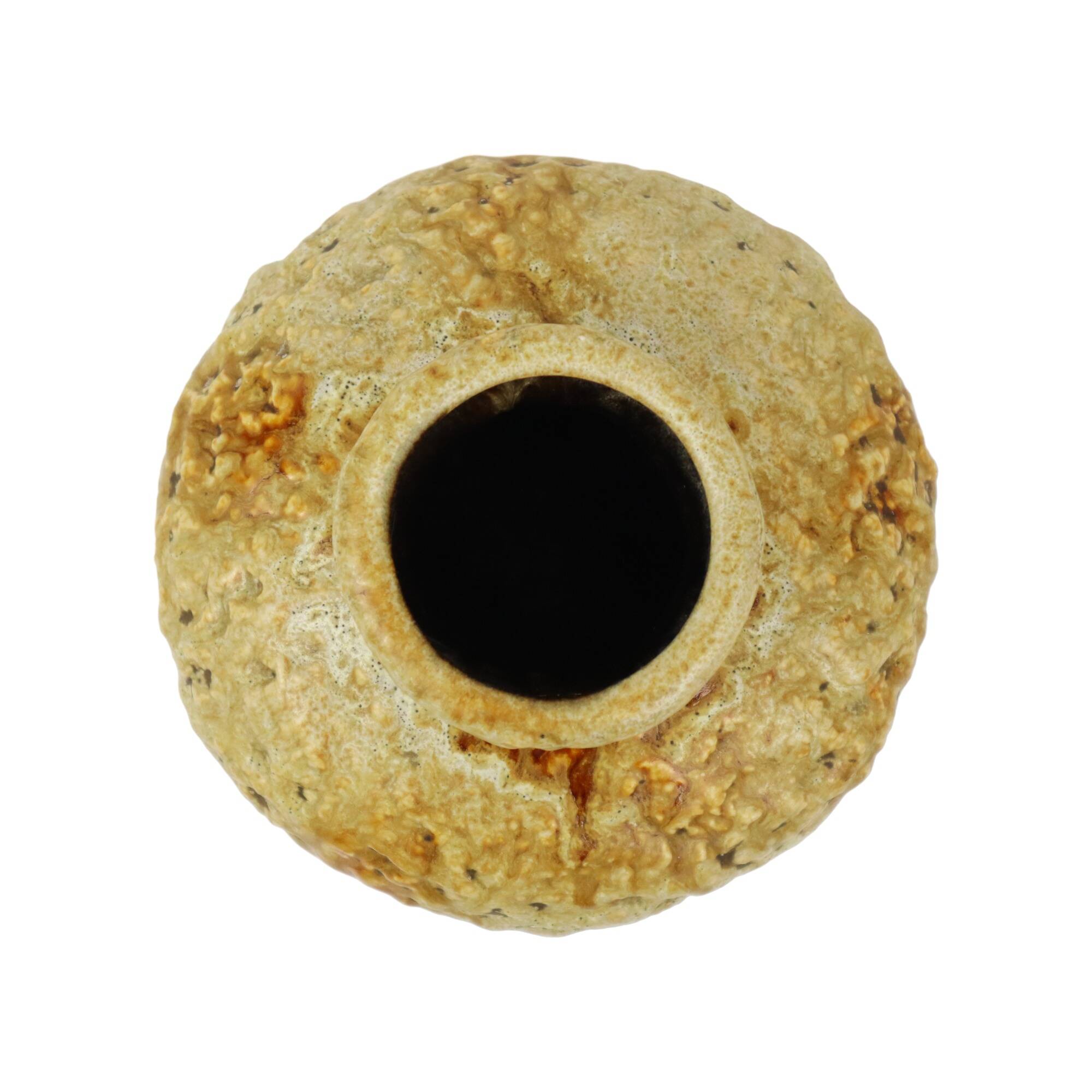 Small Fat Lava Vase Dumler Breiden West Germany Pottery 644-15