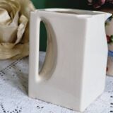 White cubic Digoin carafe