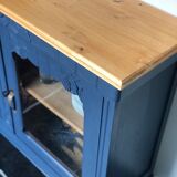 Art Deco window furniture gray blue