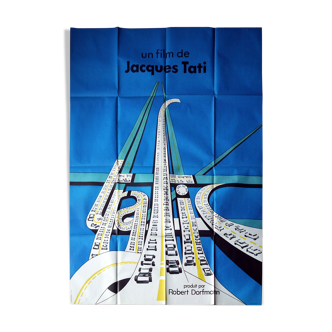 Affiche Trafic de Jacques Tati