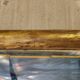 Restored antique gilded mirror – large format