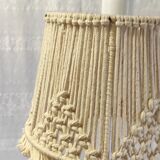 Suspension in macramé – 60s/70s