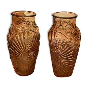 Paire de vases art déco