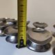 12 stainless steel chrome cups