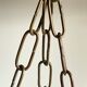 Cache-pot suspendu aux 3 buffles vintage