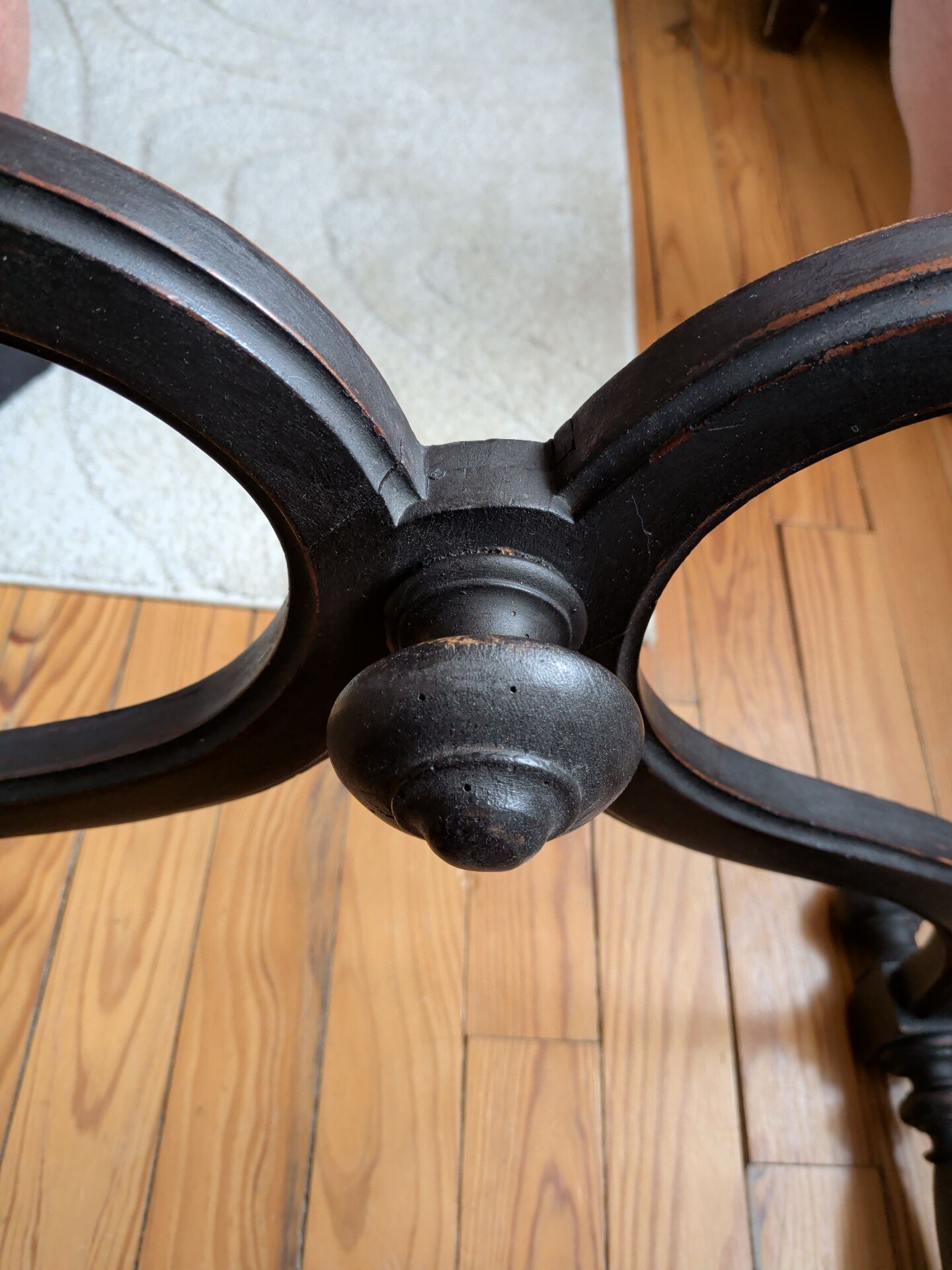 Armchair from the late 19th century.