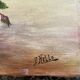 Oil on canvas bouquet of roses signed P. HELLO