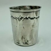 Silver timbale XlXeme poincon minerve large size 67 grams