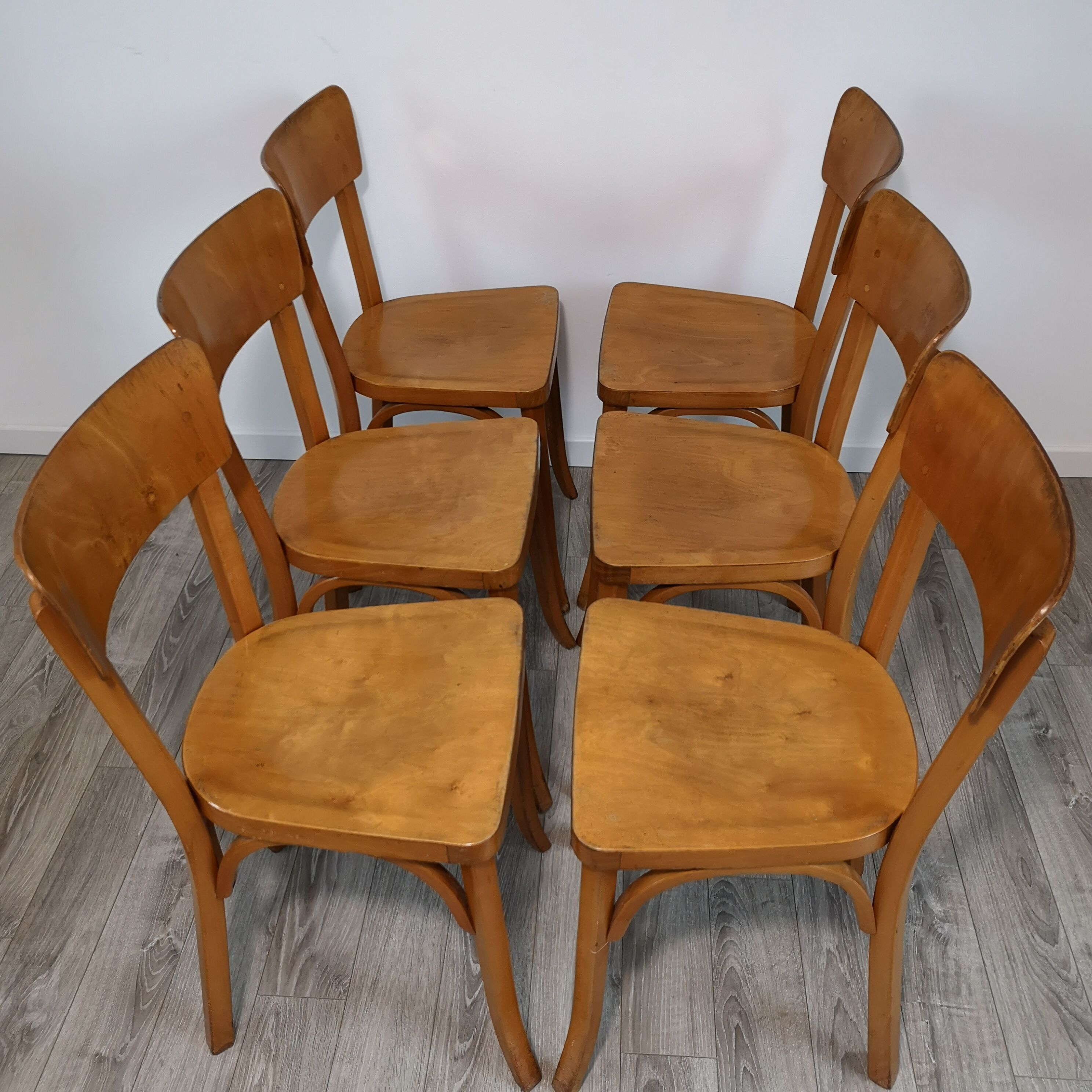 Set of 6 bistro chairs