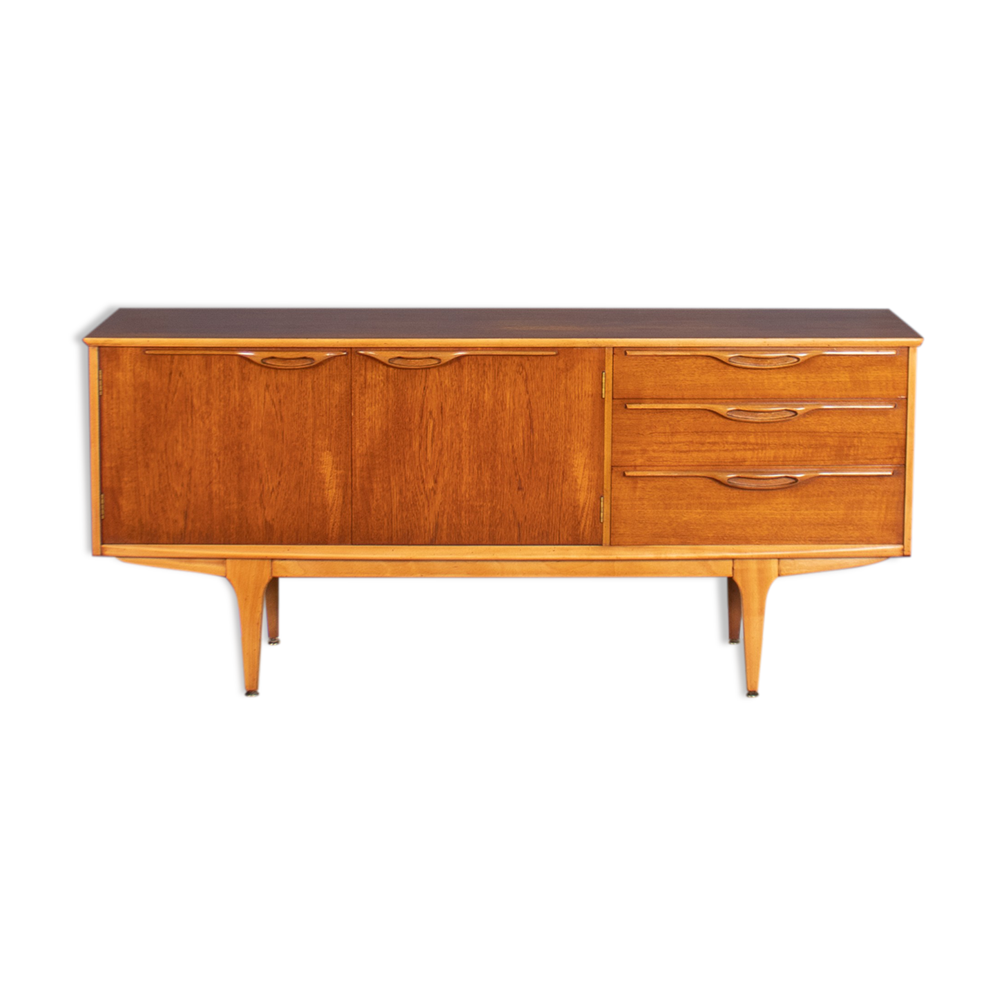 Retro Teak 1960s Short Jentique Classic Mid Century Sideboard
