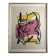 Fernand LEGER, Profile with Flower, c. 1948. Signed and stamped lithograph.