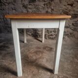 Vintage French farmhouse table, 1950s.