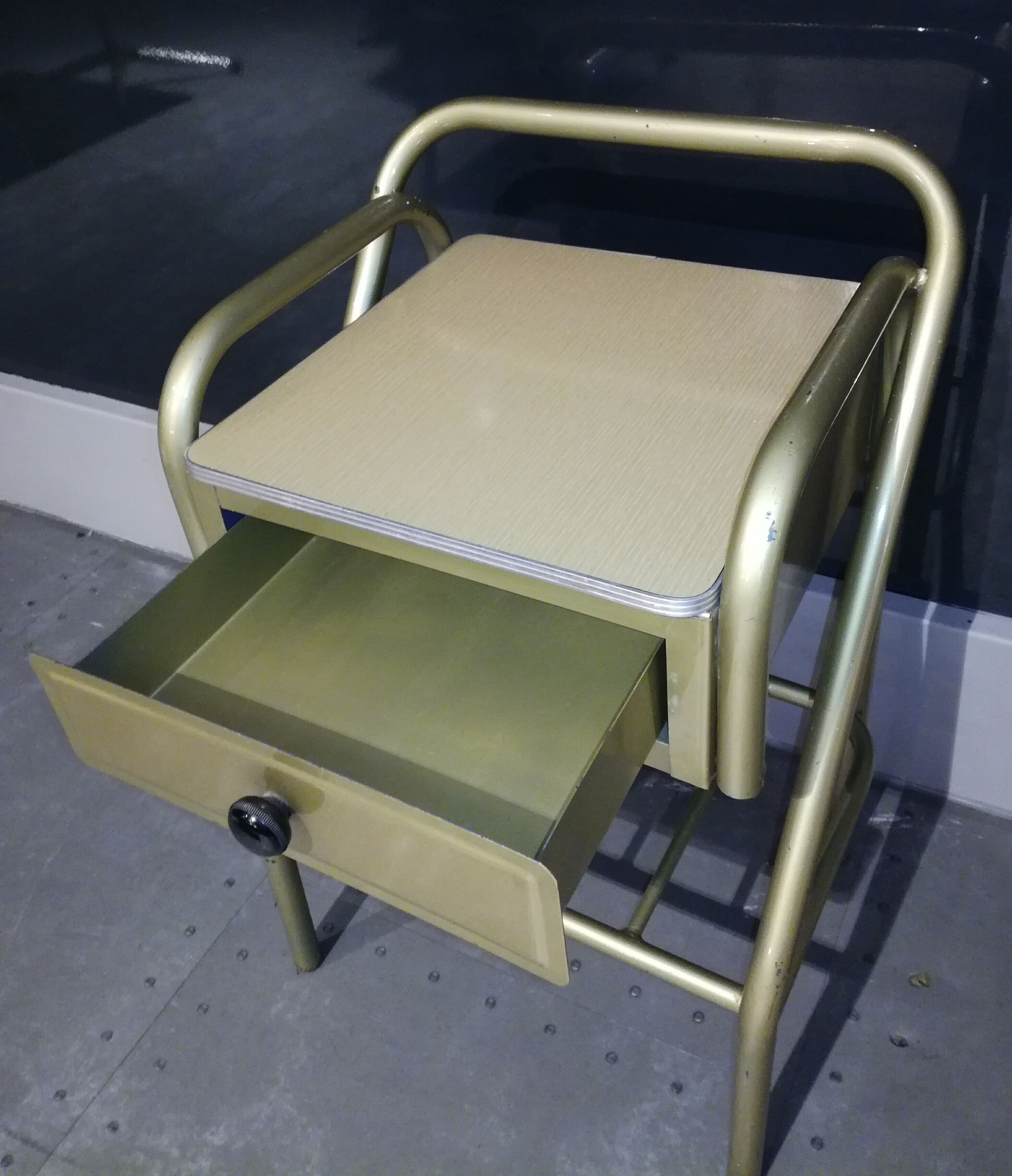 Vintage bedside table