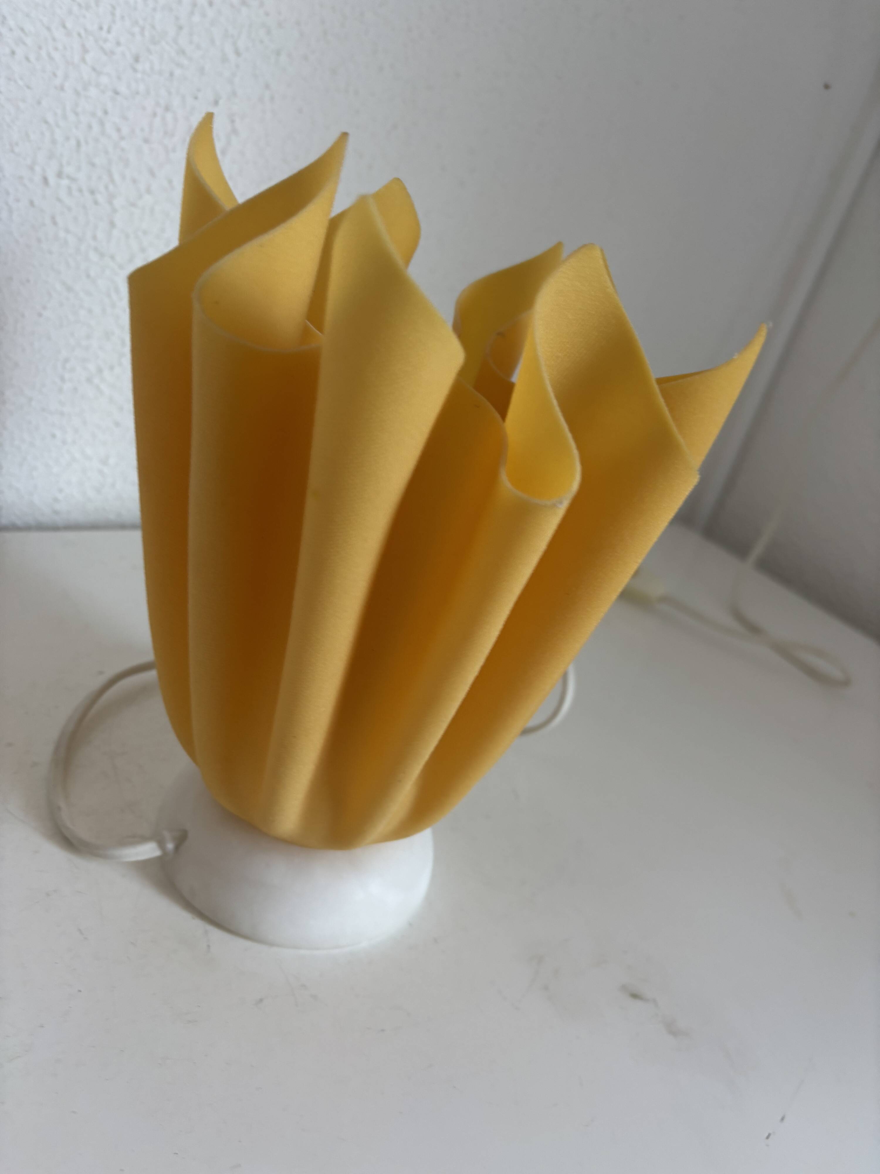 Vintage 1970s Georgia Jacob Coqueluche Table Lamp - 20 cm