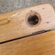 Baumann school desk and chair, retro 1930s