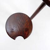 Ensemble de 2 tables tripodes brutalistes