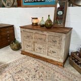 Trade furniture, workshop with large drawers