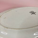 Digoin Sarreguemines dish Corsica model blue