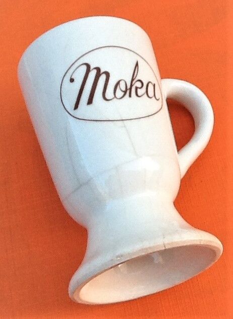 Suite suite of 6 mazagrans in Moka ceramic