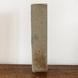 Vintage vase in sandstone, signed