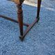 Blond oak desk from the 1900s/1920s 2 drawers feet Louis Philippe