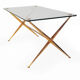 Table basse en verre