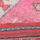 Shades Of Pink Beige Antique Vintage Runner Rug, 89x322Cm