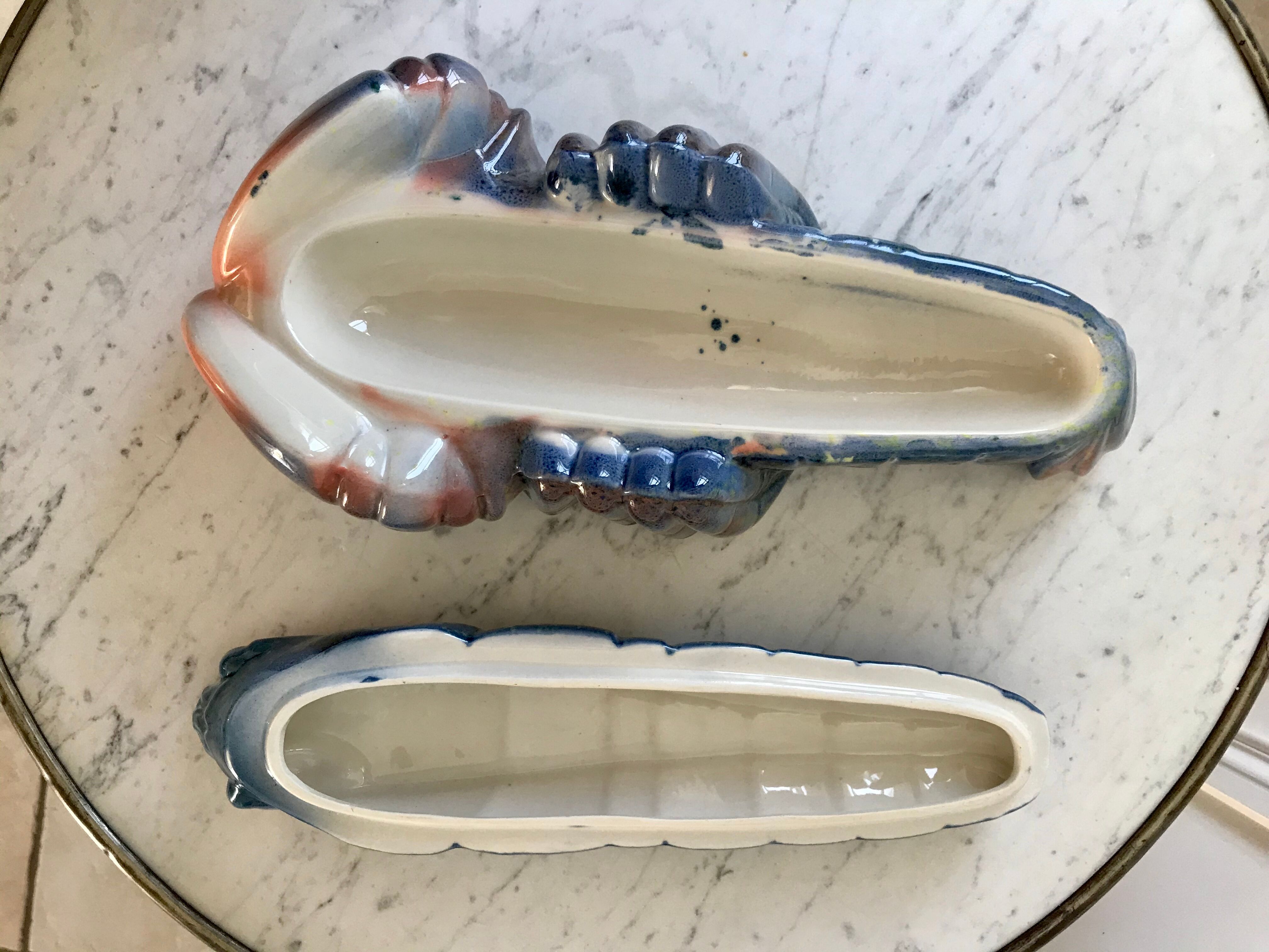 Lobster in vintage slurry