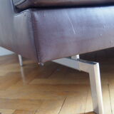 Leather sofa Stricto Sensu design Didier Gomez Cinna