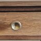Table d’appoint chêne – Lignes architecturales, esprit moderniste 1940