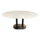 Oval dining table