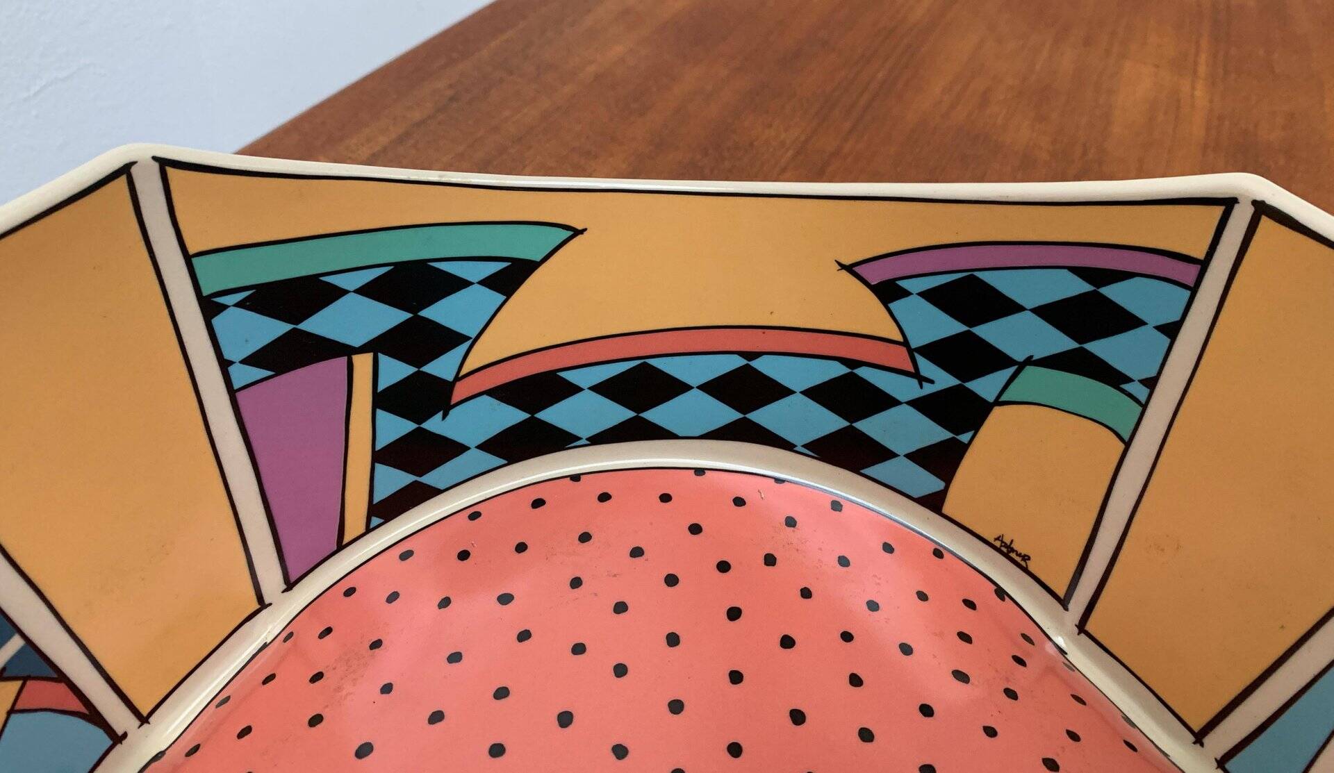 Set of 5 Bowls from the Flash One Postmodern Series by Dorothy Hafner for Rosenthal, 1980s.