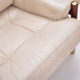 Beige Midcentury Lounge Chair with Ottoman Model "Sella" by Carlo de Carli