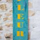 Former painted plate sign of florist