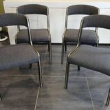 Set of 4 Baumann Gondola chairs, 1970s