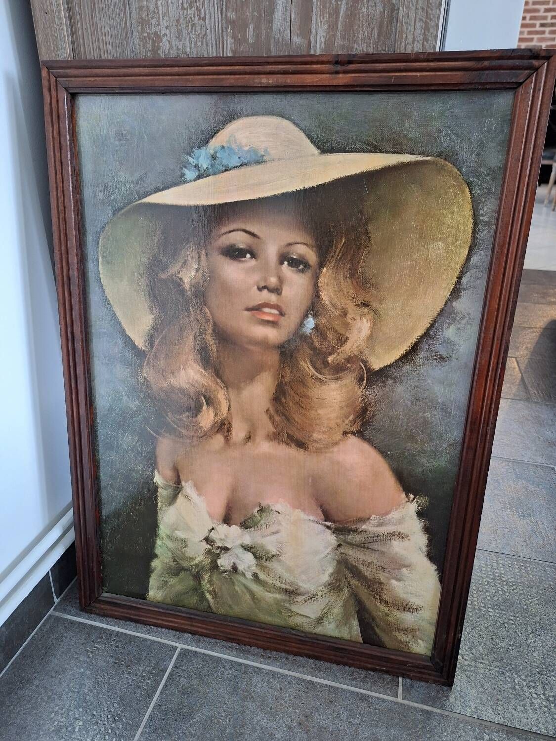 Poster Toile Brigitte Bardot 60x90 Cm - Impression Haute Qualité, Décoration Murale Chambre, Salon, Bureau - 13