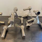 Set of 5 nagel s22 modular candlesticks vintage 1970