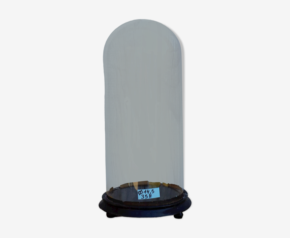 Globe en verre rond 35 cm haute