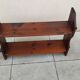 Antique wooden wall shelf