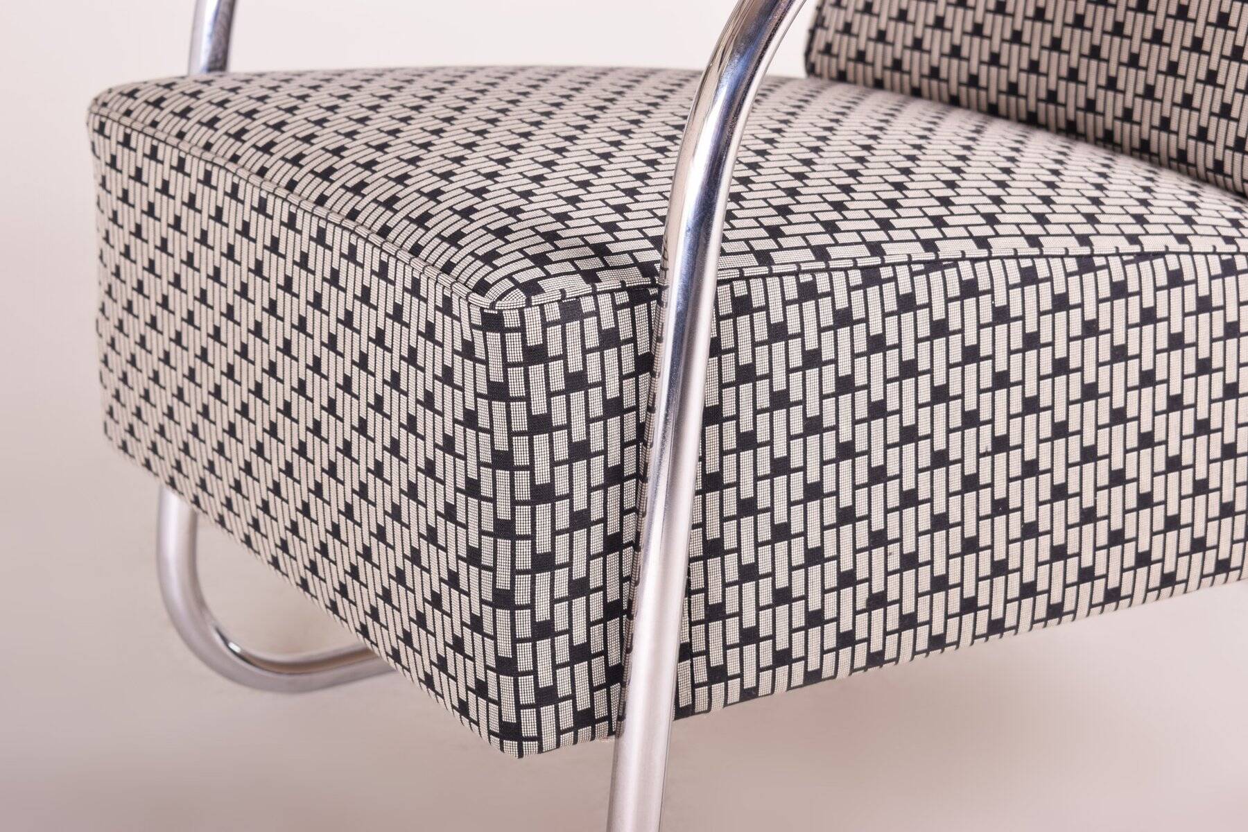 Bauhaus Armchairs by A. Lorenz for Mücke-Melder, 1930s, Set of 2