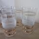 Gold and granite glasses, 1950s